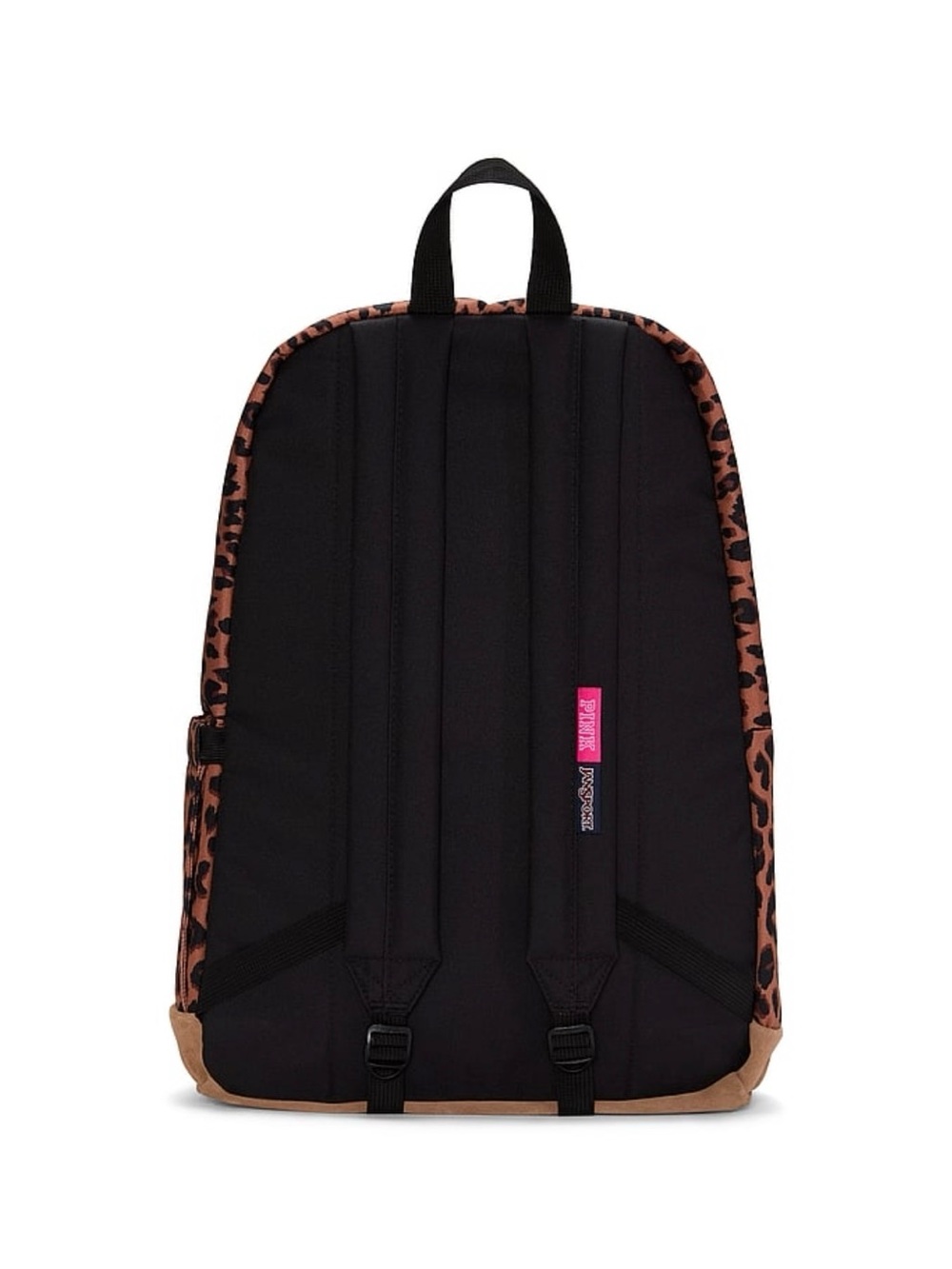 New Victoria’s Secret PINK x Jansport Right Backpack School Bag Leopard Cheetah - Picture 3 of 5